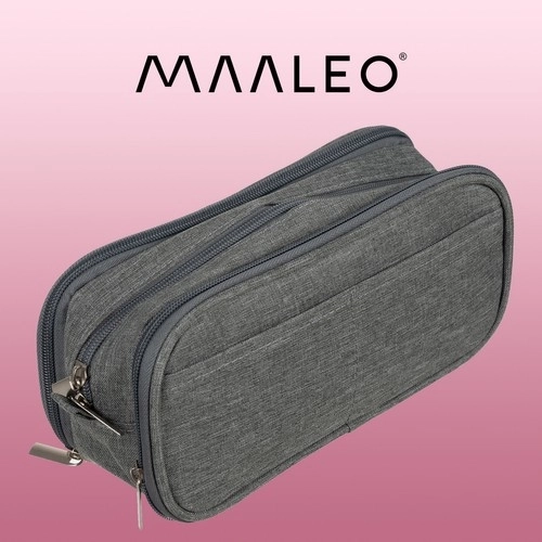 Trojni etui - sivi Maaleo 24512