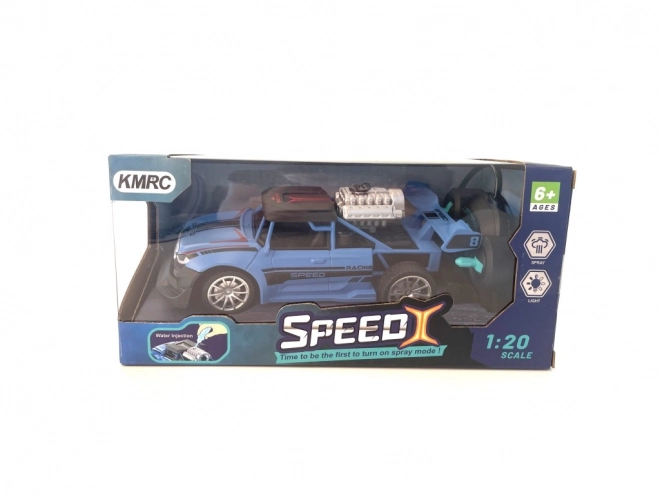RC avto 1:20 z dimnim učinkom rdeče