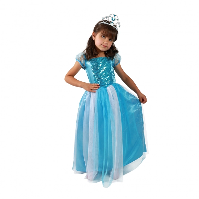 Otroški kostum princesa Modrinka (S)