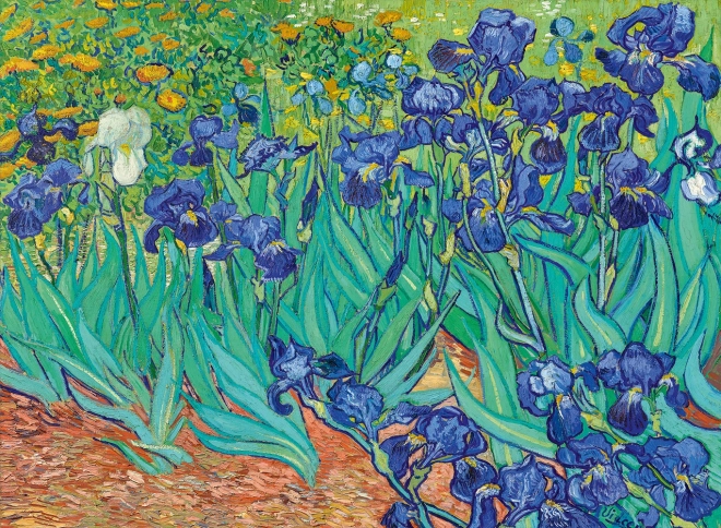 Sestavljanka Perunike (1889) 3000 koščkov BLUEBIRD