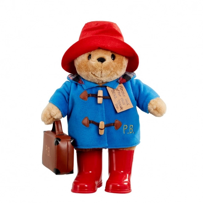 Rainbow Plišasti Paddington z čevlji in kovčkom