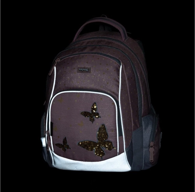 OXYBAG Šolski komplet 3-delni OXY GO Metulj