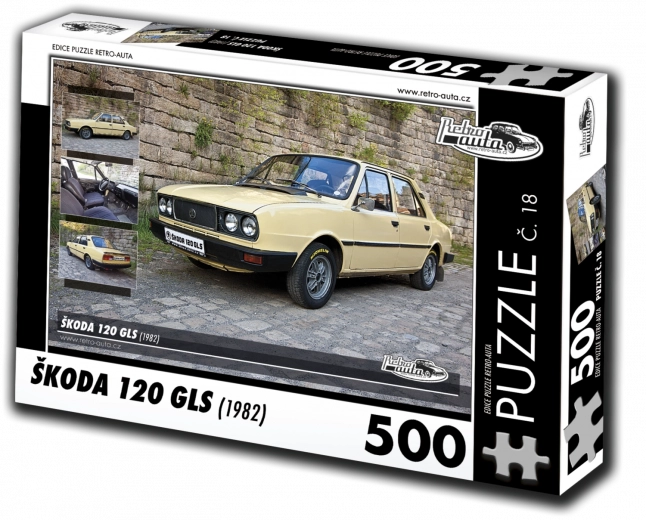 Uganka Retro-avtomobili Škoda 120 GLS 500 kosov