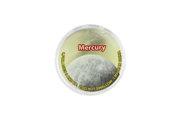 Sliz - hmota planeta sončni sistem 7cm mešanica barv