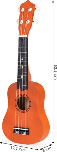 Uglasljiv ukulele za prve akorde
