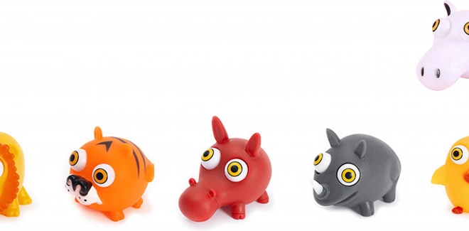 Stiskalna živalica 8 cm – antistresna squishy igrača