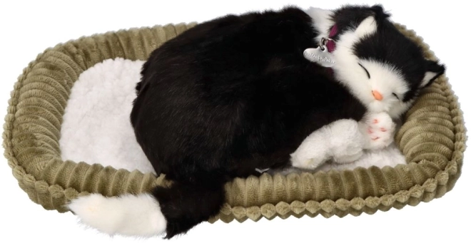 Interaktivna igrača Perfect Petzzz Črno-bela mačka