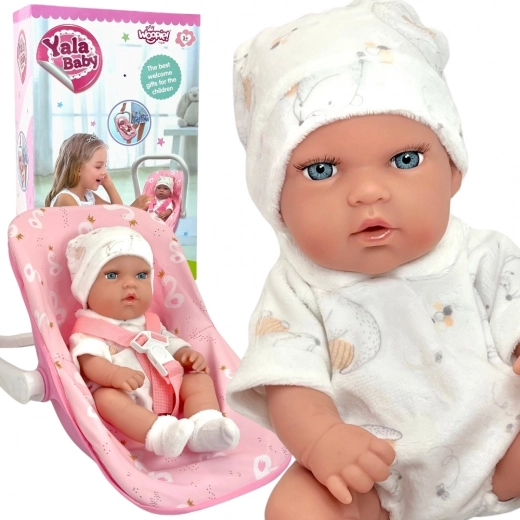 WOOPIE Royal otroška punčka 30,5 cm z rožnatim nosilom