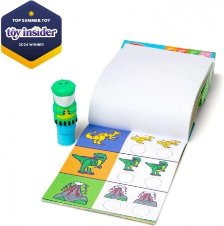 Samolepkasta knjižica STICKER WOW – dinozavri