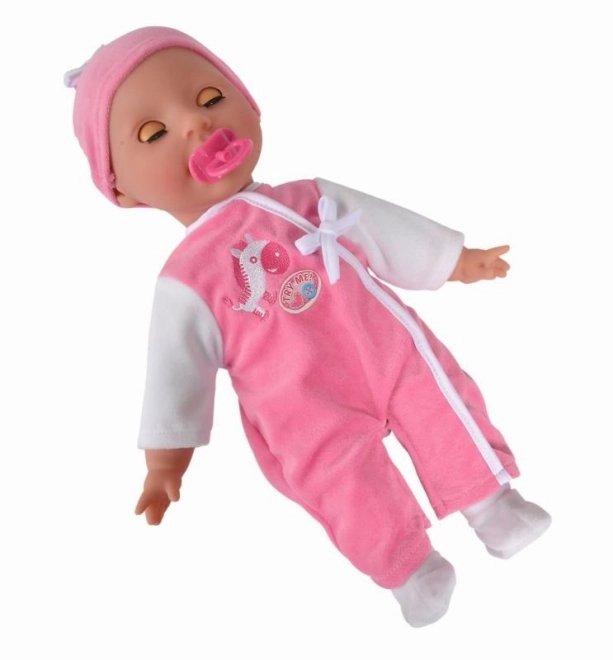Punčka Laura z otroškim čebljanjem 38 cm