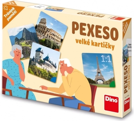 Pexeso Znamenitosti od Dino