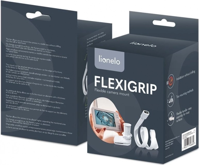LIONELO Univerzalni nosilec za kamero Flexi Grip White