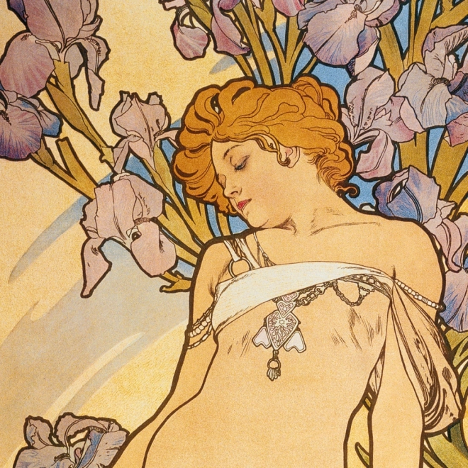 Koledarski dnevnik Alfons Mucha 2026