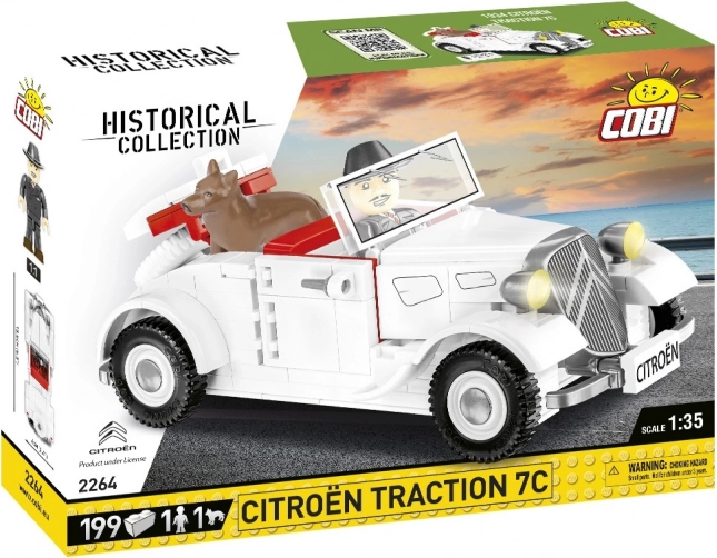 Gradbeni set kabrioleta CITROEN Traction 7C 1:35
