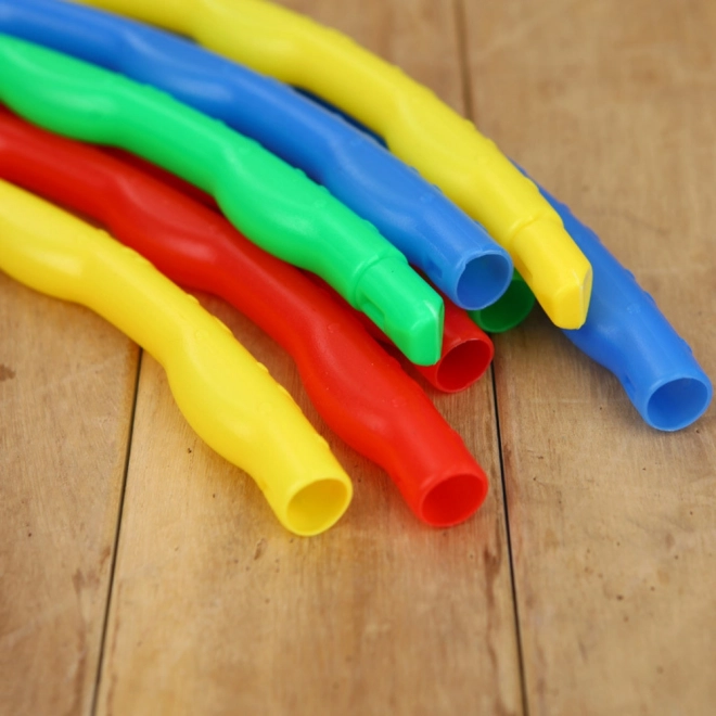 Barviti zložljivi Hula Hoop z masažnimi izboklinami