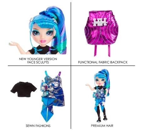 Lutka Holly De Vious iz posebne izdaje Rainbow High Jr High