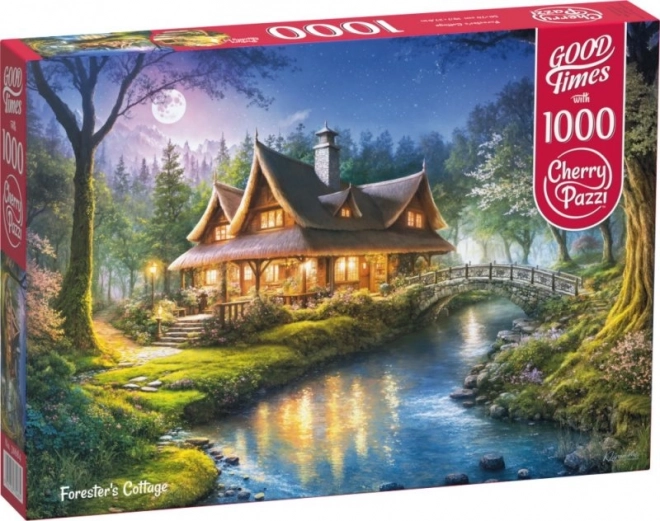Sestavljanka CHERRY PAZZI Gozdarjeva koča – 1000 koščkov