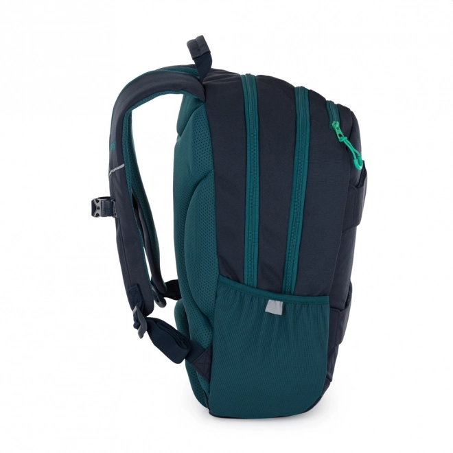 Študentski nahrbtnik in etui OXY Sport modre barve