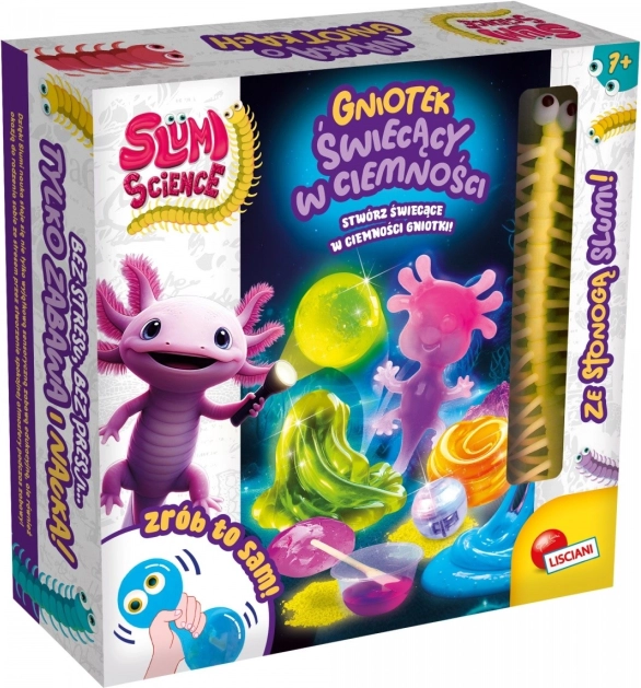 Slumi Science komplet – svetleča stiskalna igrača