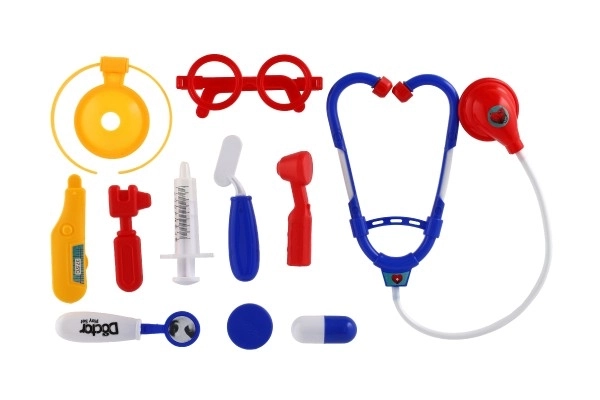 Komplet doktor/plastični zdravnik v plastičnem kovčku v blisterju 23x40x4cm