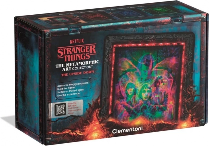 Stranger Things The Upside Down sestavljanka 520 koščkov z LED osvetlitvijo Clementoni