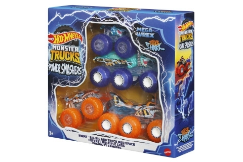 Hot Wheels Monster Trucks Power Smashers set avtomobilov
