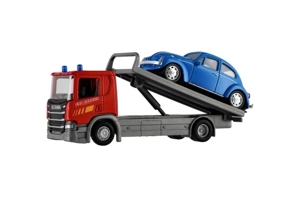 Welly Scania P320 vlečno vozilo in avto