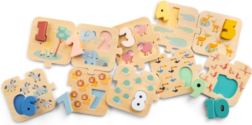 Puzzle Safari - Učimo se številke