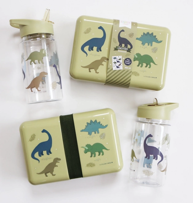 A Little Lovely Company Steklenica za pitje – Dinozaver