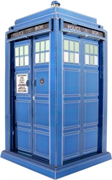 Kovinski 3D model METAL EARTH – DOCTOR WHO TARDIS