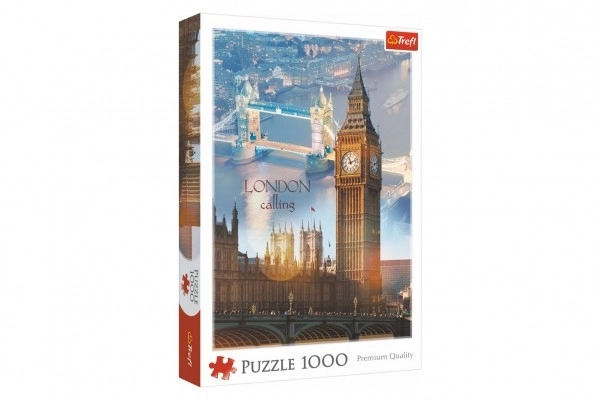 Sestavljanka London ob zori 1000 kosov