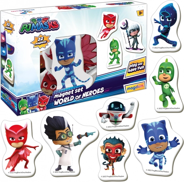 Set magnetov PJ MASKS
