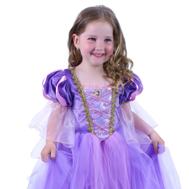 Otroški kostum Princesa Vijolica (S)