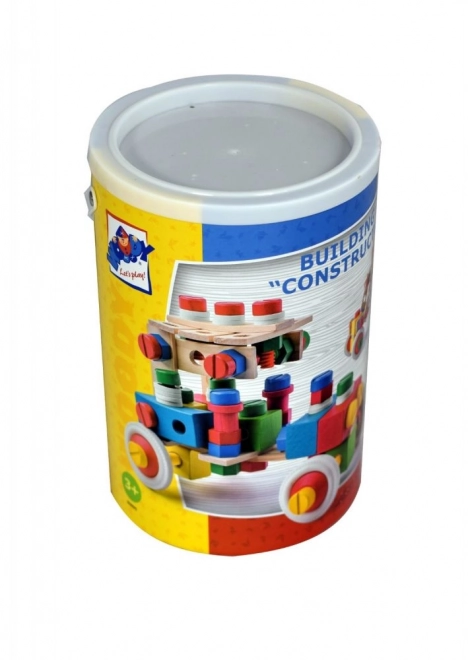 Constructor - Montažni set v vedru - 140 kosov