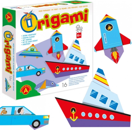 alexander moje prvo origami – ladjice