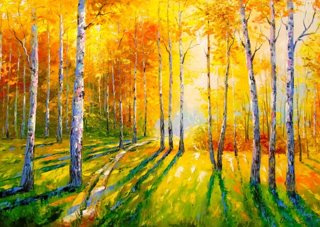 Enjoy puzzle breza gaj 1000 koščkov