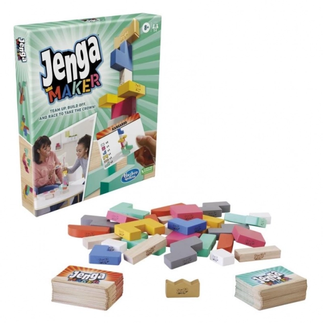 Gradbena igra Jenga maker