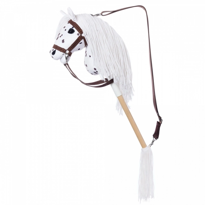 Konjiček HOPPIHORSE - Belo-pikčasti