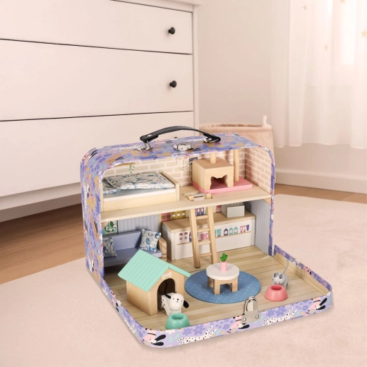 Dvonadstropno mini bivanje z bogato opremo