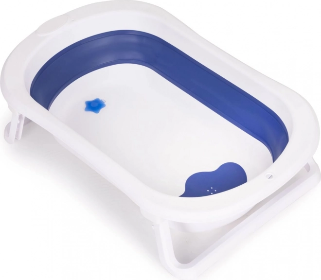 ECOTOYS Zložljiva banjica, modra