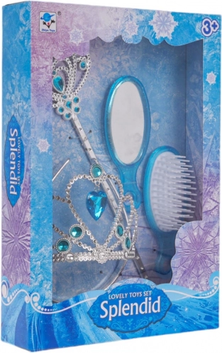Modri set male princeske