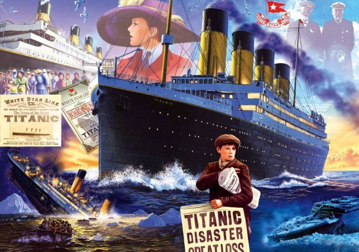 Sestavljanka Titanic 2000 kosov BLUEBIRD