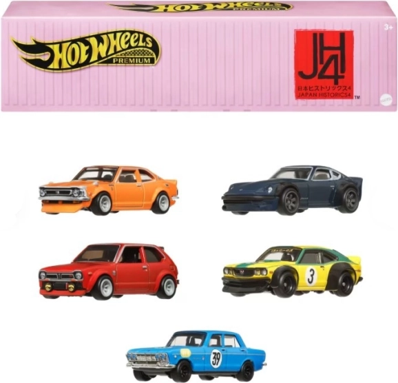 Set 5 kovinskih vozil Premium Car Japonska
