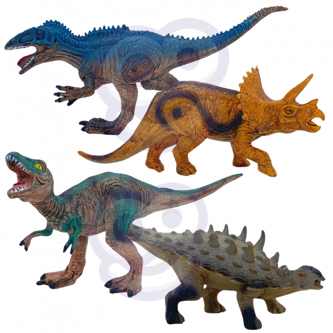 Komplet dinozavrov XL z podlogo