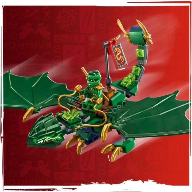 Lego Ninjago zeleni gozdni zmaj Lloyda