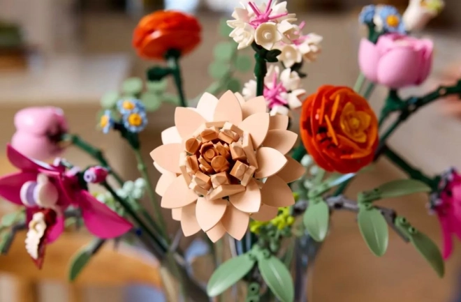 Lego Botanicals čudoviti šopek rožnatih cvetlic