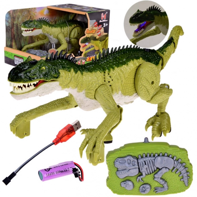 Zeleni dinozaver na daljavo