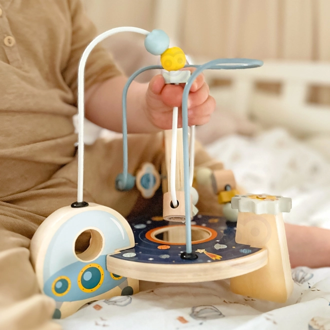 Lesena raketna zanka od Tooky Toy