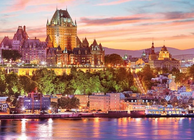 Sestavljanka Stari Québec, Kanada 1000 koščkov Eurographics