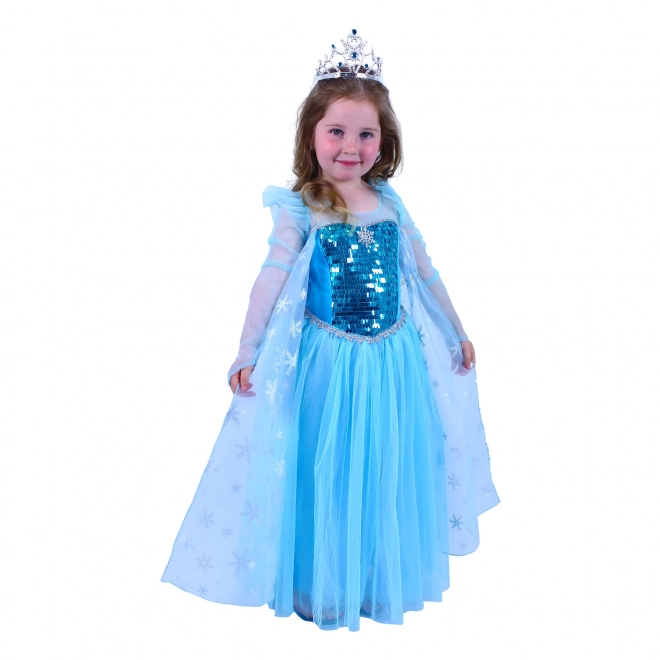 Otroški kostum snežna princesa (M)